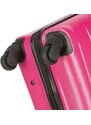 Kabinový cestovní kufr Wittchen, růžová, ABS