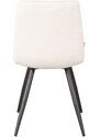 Bílá látková jídelní židle LABEL51 Jep