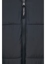 Bunda Calvin Klein pánská, černá barva, zimní