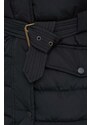 Péřová bunda Pepe Jeans dámská, černá barva, zimní
