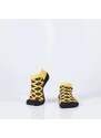 FASARDI Černé krátké pánské ponožky se vzorem
