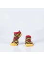 FASARDI Khaki krátké ponožky pro ženy s barevnými listy