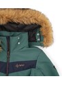 Dámská lyžařská bunda Kilpi ALISIA-W tmavě zelená