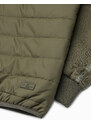 Ombre Clothing Pánská přechodová bunda - olivová C601
