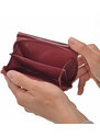 Dámská kožená peněženka Carmelo vínová 2105 V BO