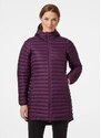 Dámský zimní kabát HELLY HANSEN W SIRDAL LONG INSULATOR JACKET 670 AMETHYST