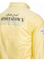 Buďchlap Originální žlutá košile s potiskem