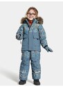 Dětská zimní bunda Didriksons Polarbjornen Print Blue