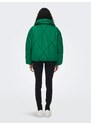 Zelená dámská zimní oversize bunda ONLY Tamara - Dámské