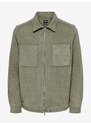 Zelená pánská košilová bunda ONLY & SONS Tim - Pánské