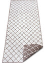 NORTHRUGS - Hanse Home koberce Kusový koberec Twin-Wendeteppiche 105455 Linen – na ven i na doma - 80x150 cm