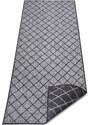 NORTHRUGS - Hanse Home koberce Kusový koberec Twin-Wendeteppiche 105456 Night Silver – na ven i na doma - 120x170 cm