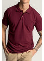 Hendrix Premium Polo Slim Fit, Barva Burgundská