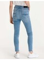 Modré dámské skinny fit džíny Replay Luzien Jeans - Dámské