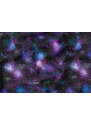 Breberky Kapsová plenka (M) - Tajemství vesmíru PAT, fialový fleece