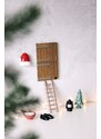 IB LAURSEN Dekorativní dvířka pro vánoční skřítky Elf Door - set 7 ks