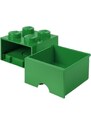Lego Zelený úložný box LEGO Storage 25 x 25 cm
