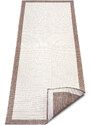 NORTHRUGS - Hanse Home koberce Kusový koberec Twin-Wendeteppiche 105474 Linen – na ven i na doma - 120x170 cm