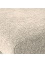 Hoorns Pískově hnědá látková lenoška Coulee 200 cm, pravá