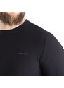 Pánské bambusové tričko s merino vlnou Viking TERES černá
