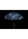 Diamond Collection Fulton dámský holový deštník PRINCESS DIAMOND NAVY ROSE