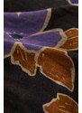 Seasalt Cornwall Kruhový vlněný šátek Pretty Penwith Bloom Slate