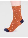 Thought Dámské bambusové ponožky Wren Bird Orange
