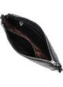 Dámská kabelka Wittchen, černo-stříbrná, přírodní kůže