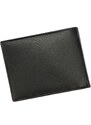 Pánská kožená peněženka FLACCO IN-1037 černá / modrá