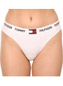 Dámská tanga Tommy Hilfiger bílá (UW0UW02198 YCD)