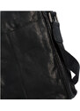 Pánská kožená taška přes rameno černá - SendiDesign McGord černá