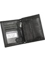 Pánská kožená peněženka Ronaldo N4-TP-RON RFID černá