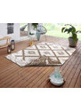 NORTHRUGS - Hanse Home koberce Kusový koberec Twin Supreme 105458 Malibu Linen – na ven i na doma - 80x150 cm