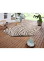 NORTHRUGS - Hanse Home koberce Kusový koberec Twin Supreme 105471 Palma Linen – na ven i na doma - 120x170 cm