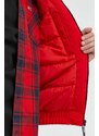 Bunda Tommy Jeans pánská, červená barva, přechodná