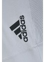 tréninkové kalhoty adidas Performance designed for training pánské, šedá barva, hladké