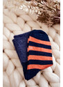 Kesi Klasické dámské pruhované ponožky 5-balení vícebarevné