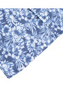 Panareha MAUI Linen Aloha Shirt blue