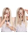 Girlshow Clip in vlasy - 60 cm dlouhý pás vlasů - odstín Light Pink
