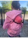 JOYCE Dívčí bavlněná mikina "ATHLEISURE"/Růžová