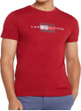 Pánské červené triko Tommy Hilfiger