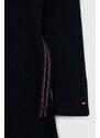 Dívčí šaty Tommy Hilfiger tmavomodrá barva, mini