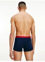 Sada tří tmavě modrých pánských boxerek Tommy Hilfiger Underwear - Pánské