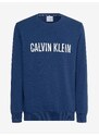 Tmavě modrá pánská mikina Calvin Klein Jeans - Pánské