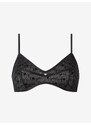 Černá vzorovaná podprsenka Calvin Klein Underwear - Dámské