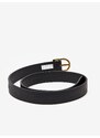 Tommy Hilfiger Černá dámský kožený pásek Tommy Jeans Logo Fashion Belt - Dámské