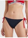 Červeno-modrý dámský spodní díl plavek Tommy Hilfiger Underwear - Dámské