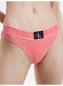 Korálový dámský spodní díl plavek Calvin Klein Underwear - Dámské