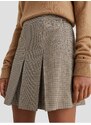 Béžová dámská kostkovaná sukně Tommy Hilfiger - Dámské