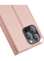 Knížkové pouzdro pro iPhone 14 Pro MAX - DuxDucis, SkinPro Rose